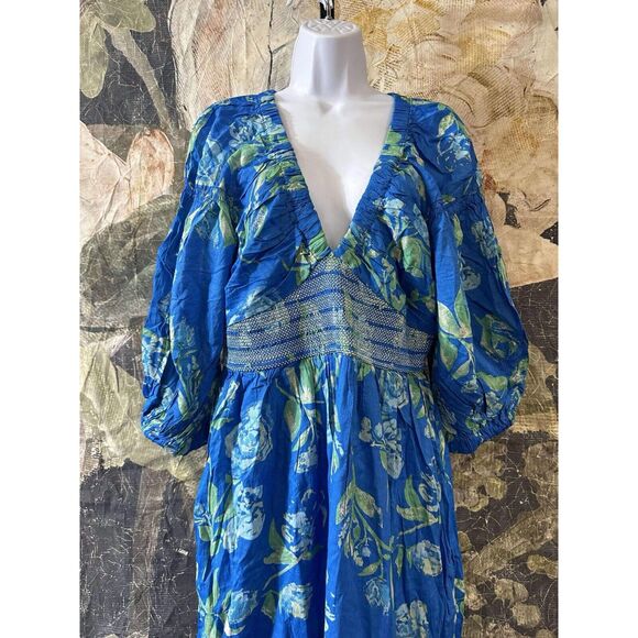 NWT Free People Golden Hour Maxi Dress Size Medium - Picture 6 of 9